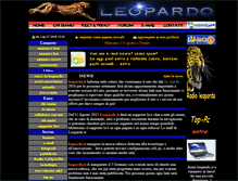 Tablet Screenshot of leopardo.it